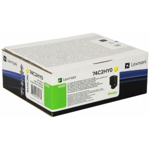 Lexmark 74C2HY0 Toner-kit yellow return program 12K pages ISO/IEC 19798 for CS 725