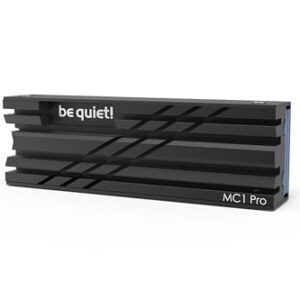 be quiet MC1 Pro M2 SSD cooler heatsink with heat pipe for single and double sided 2280 modules BZ003