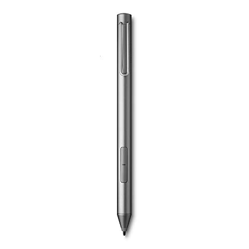 Wacom Bamboo Ink-Active Stylus (2nd generation with 4096 pressure levels for natural writing & making notes on pen-compatible touchscreen devices Microsoft Windows 10) Gray