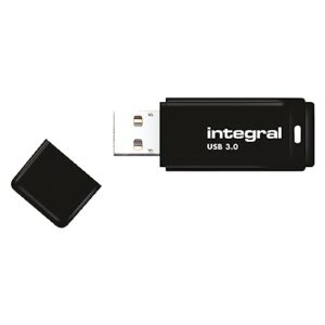 Integral 128GB Black USB 32 Gen 1 Super Speed Fast Memory Flash Drive