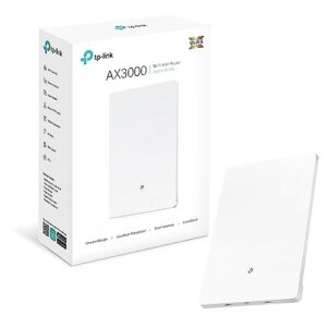 TP-Link Wi-Fi 6 AX3000 Dual-Band Air Router Gigabit Port Ultra-Thin Design OneMesh Supported Ideal for Gaming Xbox/PS4/Steam HomeShield Flexible Installation (Archer R5)