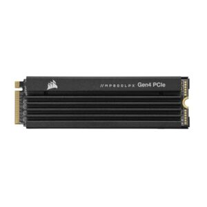 Corsair MP600 PRO LPX 1TB M2 PCIe Gen4 NVMe SSD Up to 7100MB/s 3D TLC NAND 2280 Optimised for PS5 Black