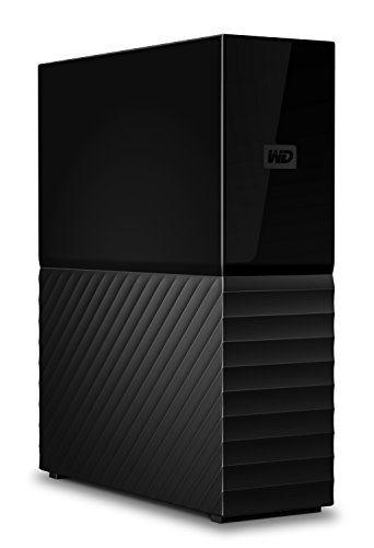 Western Digital 8TB My Book external hard drive Desktop HDD with Password Protection USB 30 SuperSpeed software for device management backup hardware encryption works PC and Mac Black
