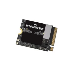 Corsair MP600 CORE MINI 1TB M2 NVMe PCIe x4 Gen4 2 SSD 2230 Up to 5000MB/sec Sequential Read High-Density QLC NAND Great for Steam Deck ASUS ROG Ally Microsoft Surface Pro Black
