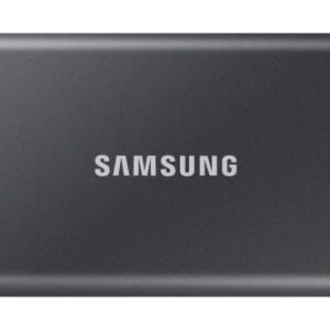 Samsung T7 Portable SSD - 2 TB USB 32 Gen2 External Titanium Grey (MU-PC2T0T/WW)