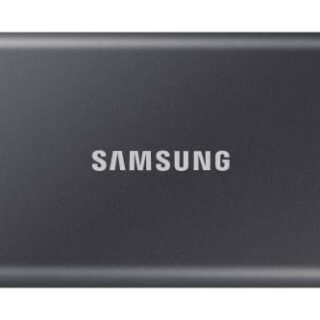 Samsung T7 Portable SSD - 2 TB USB 32 Gen2 External Titanium Grey (MU-PC2T0T/WW)