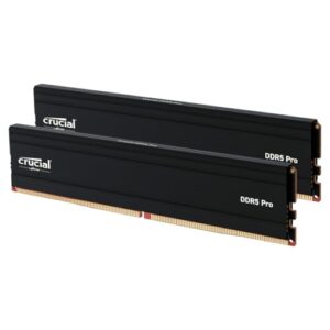 Crucial Pro DDR5 RAM 96GB Kit (2x48GB) 5600MHz Intel XMP 30 Computer Memory (PC) - CP2K48G56C46U5