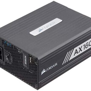 Corsair AX1600i Digital 80 PLUS TITANIUM Full Modular ATX Power Supply Unit - Black