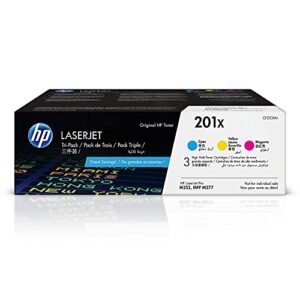 HP CF253XM 201X High Yield Original LaserJet Toner Cartridges Cyan/Magenta/Yellow Multipackpackage may vary