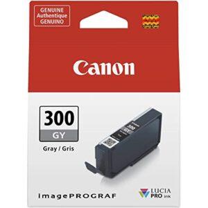 Canon PFI-300 GY - Grey original ink tank for imagePROGRAF PRO-300