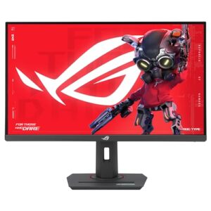 ASUS ROG Strix XG27ACS Gaming Monitor 27" 2560x1440 180Hz (Above 144Hz) 1ms (GTG) Fast IPS Extreme Low Motion Blur Sync USB Type-C G-Sync compatible