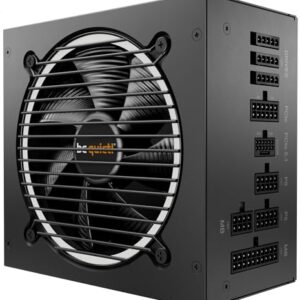 be quiet Pure Power 12 M 750W supply 80 PLUS Gold efficiency ATX 31 PSU with full support for PCIe 51 GPUs exceptionally silent 120mm fan 2 strong 12V-rails modular cables