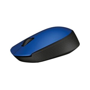 Logitech M171 Wireless Mouse for PC Mac Laptop 24 GHz with USB Mini Receiver Optical Tracking 12-Months Battery Life Ambidextrous - Blue