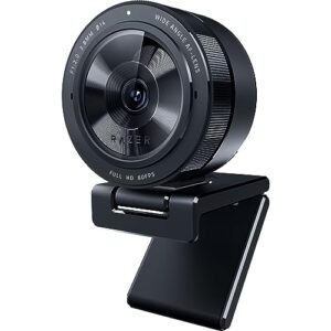 Razer Kiyo Pro - USB Streaming Camera with High-Performance Light Sensor and Stand (Webcam Full HD Video 1080P 60 FPS HDR Wide-Angle Lens Open Broadcaster Software Xsplit) Black