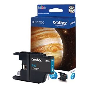 BROTHER LC-1240C Inkjet Cartridge Cyan Single Pack Standard Yield Includes 1 x Genuine Supplies