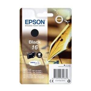 Epson 16 Black Pen & Crossword Genuine DURABrite Ultra Ink