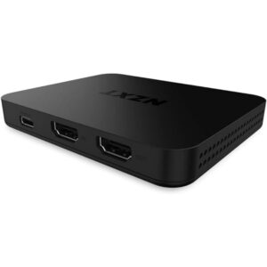 NZXT Signal HD60 Full HD USB Capture Card - ST-EESC1-WW (1080p) Live Streaming and Gaming Zero-Lag Passthrough Open Compatibility