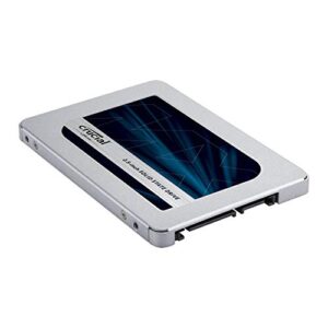 Crucial MX500 1 TB CT1000MX500SSD1(Z)-Up to 560 MB/s (3D NAND SATA 25 Inch Internal SSD) Grey
