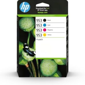 HP 6ZC69AE 953 Original Ink Cartridges Black/Cyan/Magenta/Yellow Multipack
