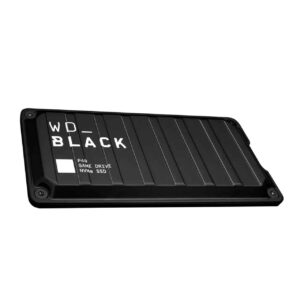 Western Digital WDBLACK P40 1TB Game Drive SSD External Portable Works with Playstation PS5 Xbox PC & Mac Superspeed USB 32 Gen 2x2 up to 2000 MB/s Dashboard Customizable RGB lighting