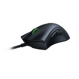 Razer DeathAdder V2 - Wired USB Gaming Mouse with Ergonomic Comfort Optical Switches Focus + 20K Sensor Speedflex Cable Built-in Memory Programmable