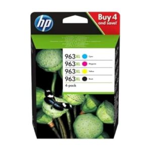 HP 963 XL 3YP35AE Set of 4 Original Cartridges for OfficeJet Pro 9010 9012 9015