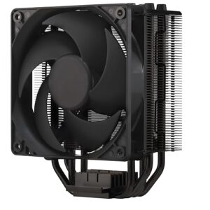 Cooler Master Hyper 212 Black Edition CPU Air with LGA1700 Bracket - 4 Continuous Direct Contact Heat Pipes Fins Silencio FP120 Fan Optional Push-Pull Configuration
