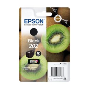 Epson 202 Black Kiwi Genuine Claria Premium Ink Cartridge