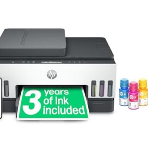 HP 28B75A Smart Tank 7305 Wireless All-in-One Printer up to 3 years of ink included mobile print scan copy & automatic document feeder Grey