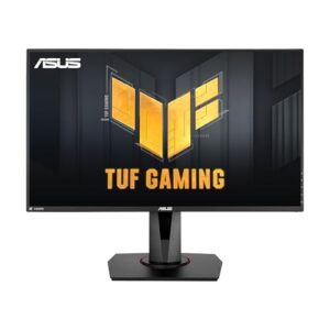 ASUS TUF Gaming VG279QM HDR Monitor - 27 Inch Full HD (1920 x 1080) Fast IPS 280Hz 1 ms (GTG) Extreme Low Motion Blur Sync G-SYNC Compatible DisplayHDR 400 Black