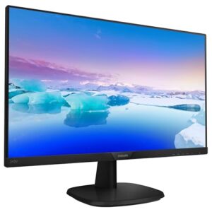 PHILIPS 243V7QJABF - 24 Inch FHD Monitor 75Hz 4ms IPS Speakers Smart Image Narrow Border LowBlue mode (1920 x 1080 250 cd/m HDMI/VGA/DVI)