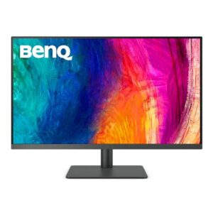 BenQ PD3205U 315 4K Monitor for Mac UHD sRGB Rec709 HDR10 IPS AQCOLOR Technology USB-C Factory-Calibrated Color Mode Darkroom Animation CAD/CAM Hotkey Puck G2 KVM