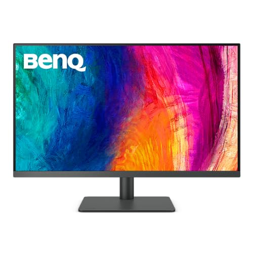 BenQ PD3205U 315 4K Monitor for Mac UHD sRGB Rec709 HDR10 IPS AQCOLOR Technology USB-C Factory-Calibrated Color Mode Darkroom Animation CAD/CAM Hotkey Puck G2 KVM