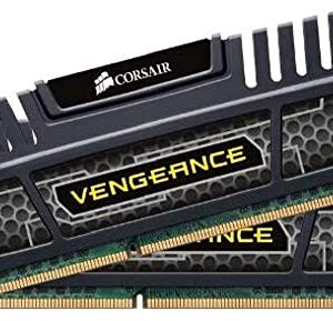 Corsair CMZ16GX3M2A1600C9 Vengeance 16GB (2x8GB) DDR3 1600 Mhz CL9 XMP Performance Desktop Memory Kit Black