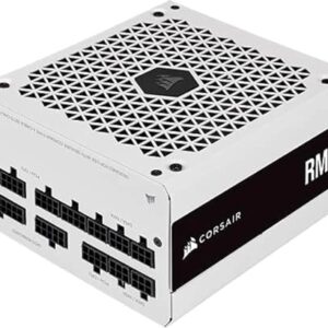 Corsair RM750 (2021) RM Series 750 Watt 80 Plus Gold Fully Modular ATX Power Supply (Triple EPS12V Connectors Low-Noise Operation Zero RPM Fan Mode 105C Capacitors Modern Standby) White