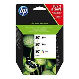 HP E5Y87EE 301 Original Ink Cartridge Black and Tri-Colour Multipack "Packaging may vary"