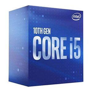 Intel Core i5-10400F Desktop Processor 6 Cores up to 43 GHz Without Graphics LGA1200 (Intel 400 Series chipset) 65W