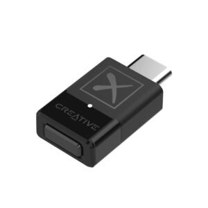 CREATIVE BT-W3X Smart Bluetooth 53 Audio Transmitter with aptX HD High-definition 24-bit / 48 kHz Device-switching Function Works PC/Mac/Gaming Consoles
