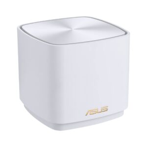 ASUS ZenWifif XD4 plus 1 pk white AX1800 Whole-Home Dual-band Mesh WiFi 6 System pack Life-time free network security parental controls MU-MIMO support Traditional QoS