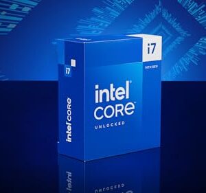 Intel Core i7-14700K Desktop Processor 20 cores (8 P-cores + 12 E-cores) up to 56 GHz