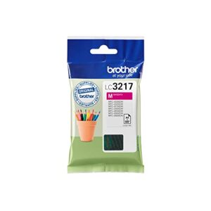 BROTHER LC-3217M Inkjet Cartridge Magenta Single Pack Standard Yield Includes 1 x Genuine Supplies
