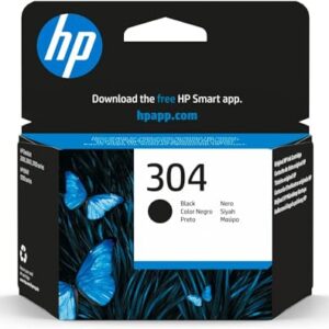 HP N9K06AE 304 Original Ink Cartridge Black (Pack of 1)