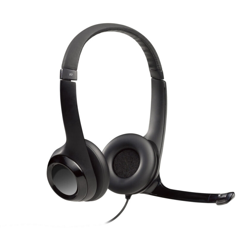 Logitech Headphones with Microphone LGT-H390 Black, photo 1 of 1
