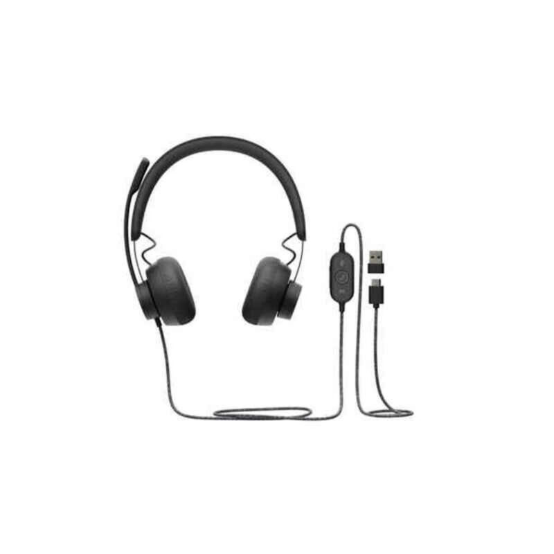 Logitech Headphones with Microphone Zone Wired UC Black, photo 1 of 1