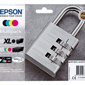 Epson 35XL MPACK Ink (XL BKundSTD cm Black Cyan Magenta Yellow