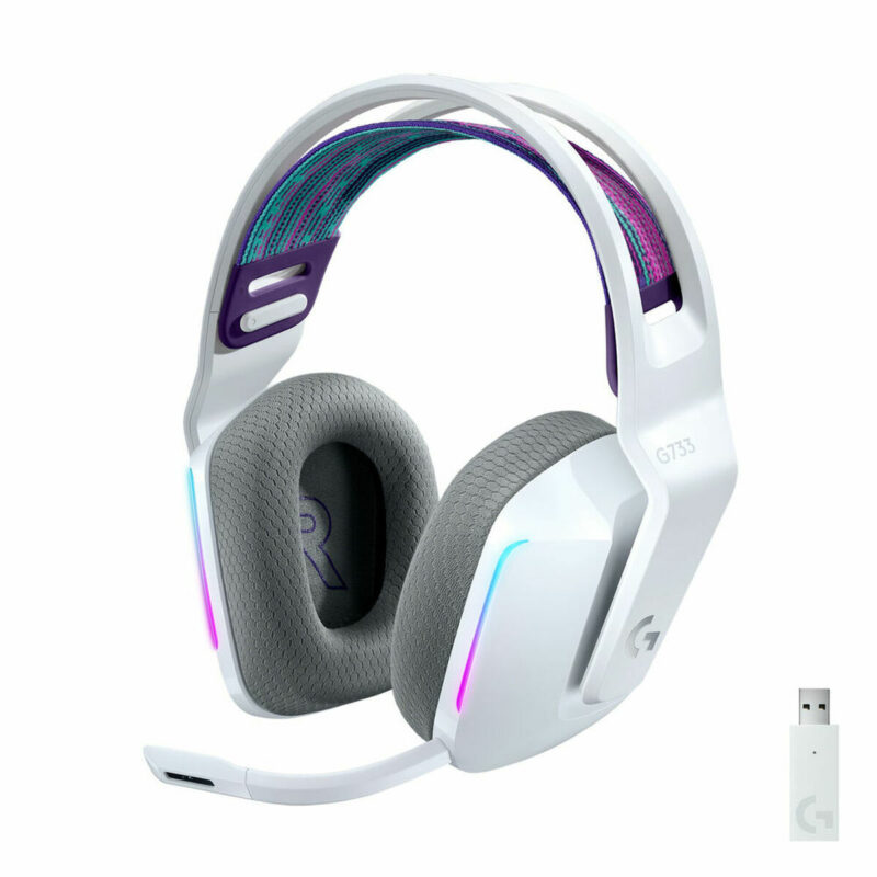 Logitech Headphones with Microphone G733 Wireless Headset White, photo 1 of 1