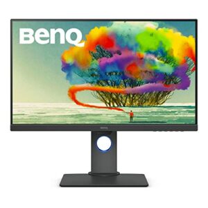 BenQ PD2705Q 27 inch 2K QHD Monitor for Mac Commercial/Graphics Design Video Editing USB-C 100 sRGB/Rec709 Display Pilot KVM Low Blue Light Flicker-Free IPS ICCsync Black