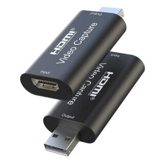 MICROWARE DIGITNOW HDMI to USB 20 Video Recording Card Practical Compact Game Capture Grabber for Live Broadcasts Conference Rooms