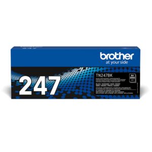 BROTHER TN-247BK Toner Cartridge Black Single Pack High Yield Includes 1 x Genuine Supplies