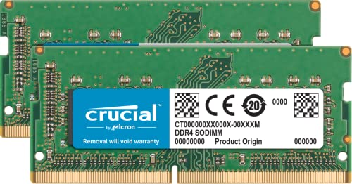 Crucial RAM 16GB Kit (2x8GB) DDR4 2666MHz CL19 Memory for Mac CT2K8G4S266M